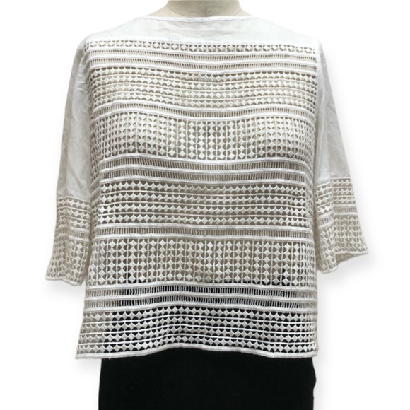 Banana Republic Tops - Banana Republic Cut Out Lace Top